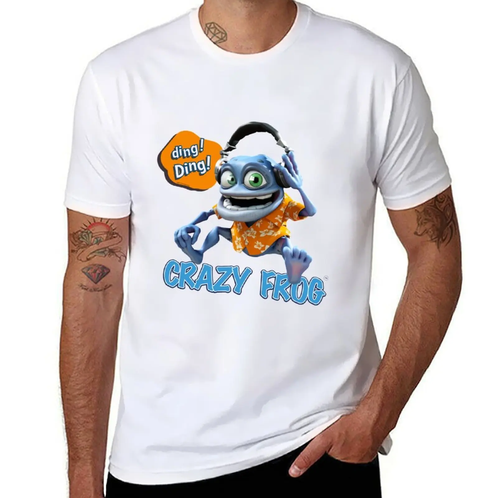 

DJ Crazy Frog - T-Shirt t shirts for man cotton soft t shirt man designer T-Shirt