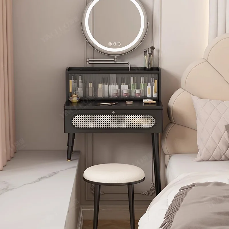 تخزين صغير منضدة الزينة تخزين خزانة غرفة النوم طويل القامة طاولة الغرور خزائن غرفة المعيشة الخشب Comoda Para Quarto أثاث المنزل #3