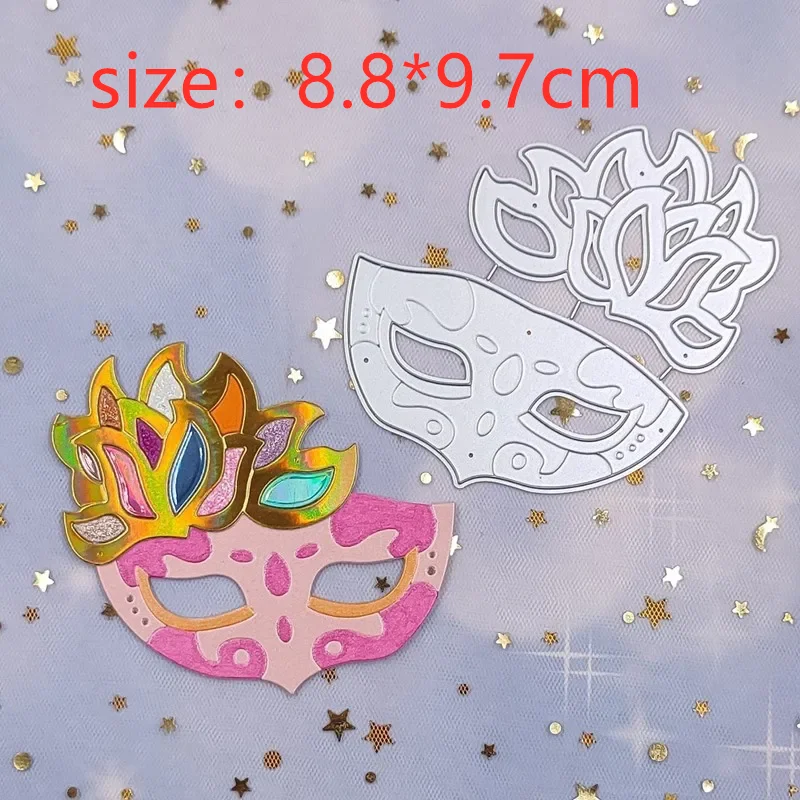 

Flower Figure Mask Metal Cut Dies Stencils for Scrapbooking Stamp/Photo Album Decorative Embossing DIY Paper Cards