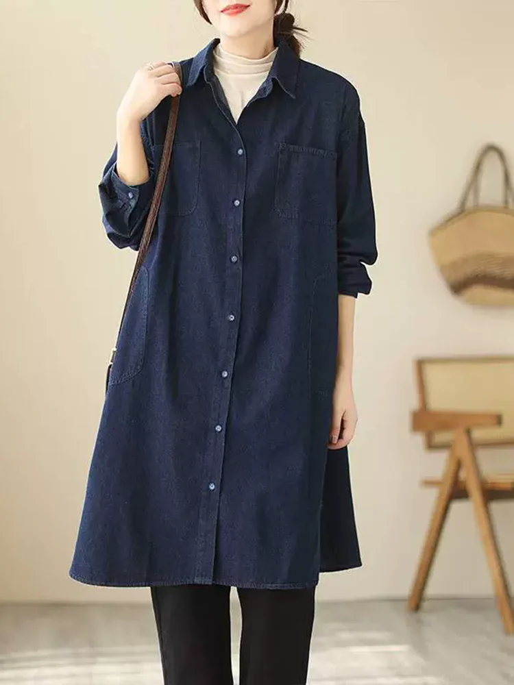 Coreano vintage baggy denim jaquetas único breasted manga comprida topo jaquetas feminino casual solto moda chaquetas casaco