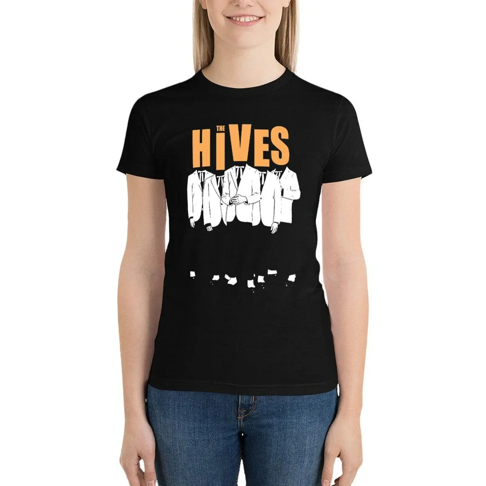 More Then Awesome The Hives Gifts Music Fans T-Shirt funny summer top animal print shirt for girls summer clothes for Women