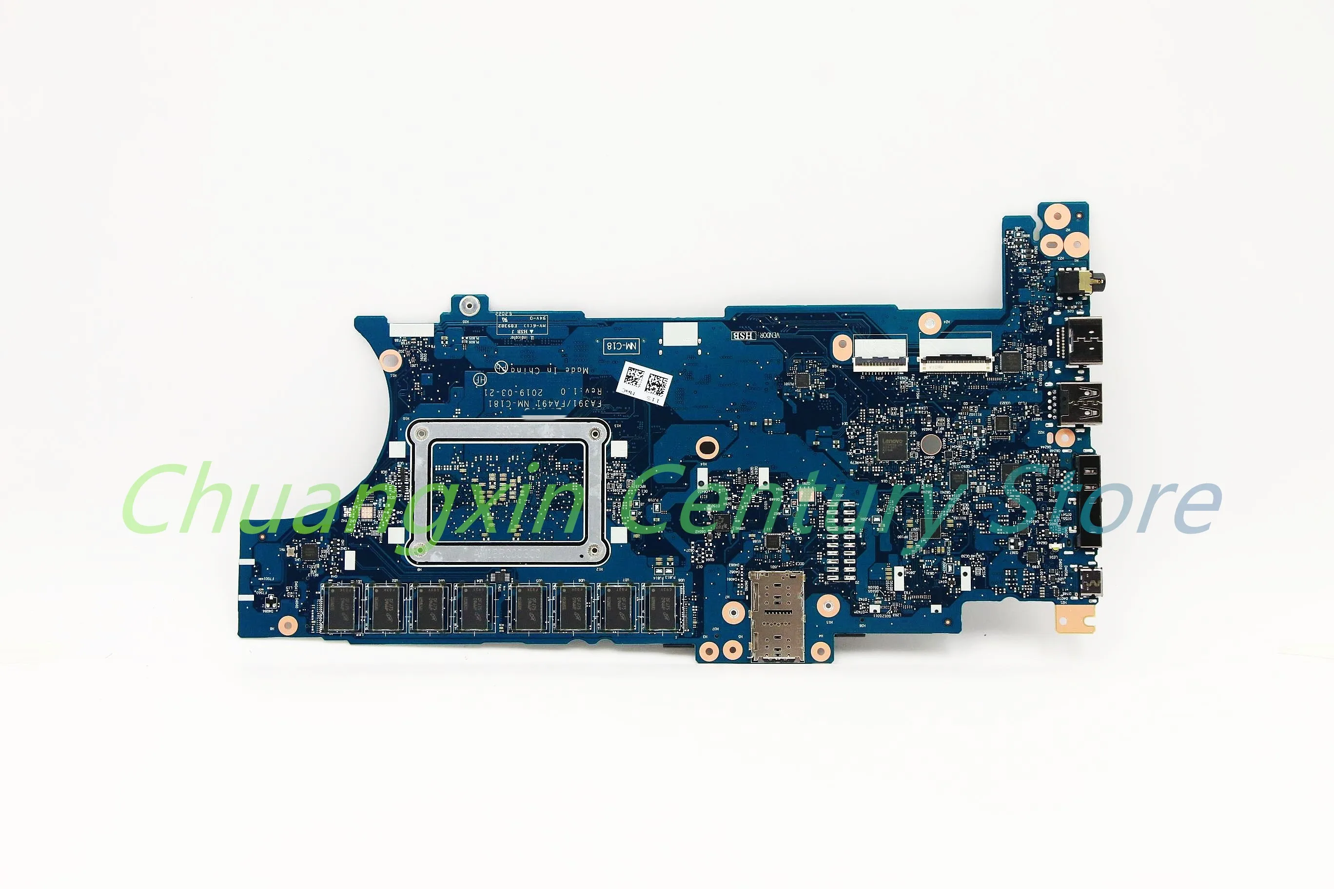 For Lenovo Thinkpad X395 T495S Laptop motherboard NM-C181 with R3-3200U R5-3500U R7-3700U RAM: 8G/16G 100% Tested Fully Work