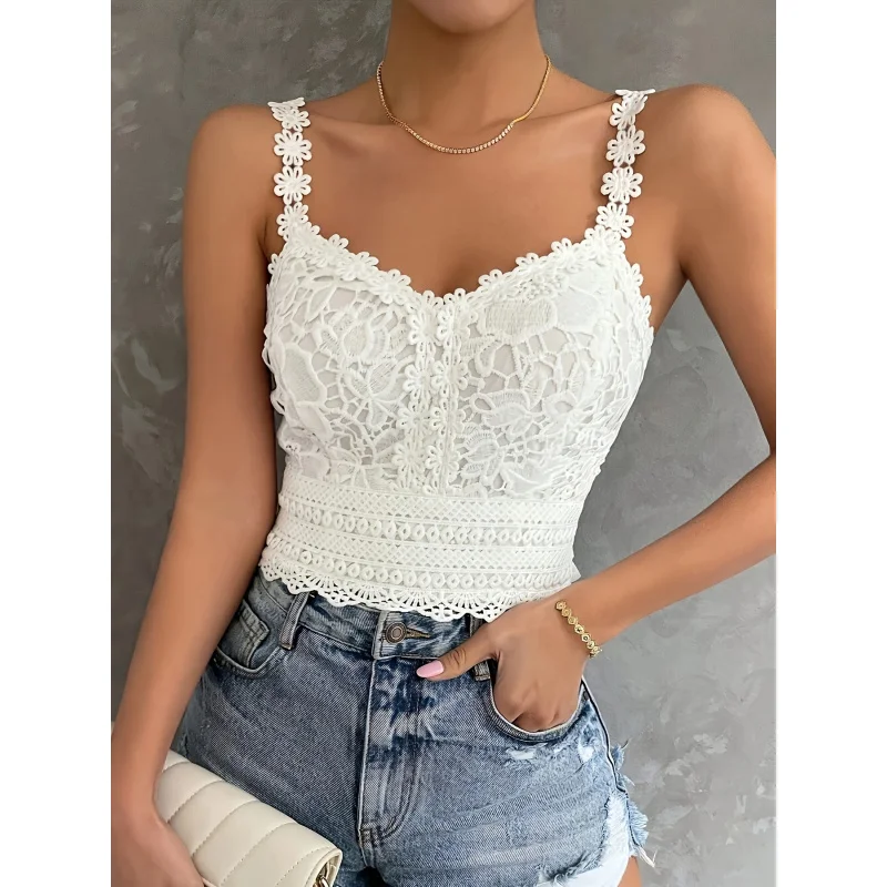 

Fashionable Lace Women'S Vest