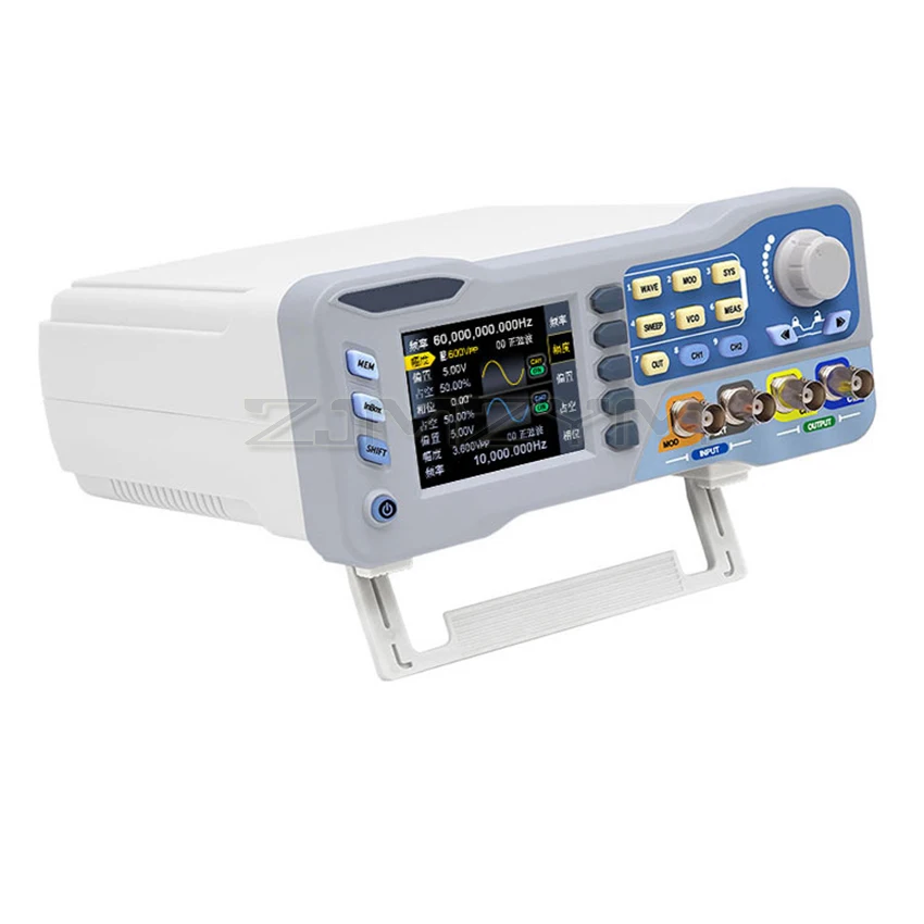 60Mhz 80Mhz Function Arbitrary Waveform Generator Dual Channel Signal Source 275MS/s 14bits Frequency Meter JDS8060/JDS8080