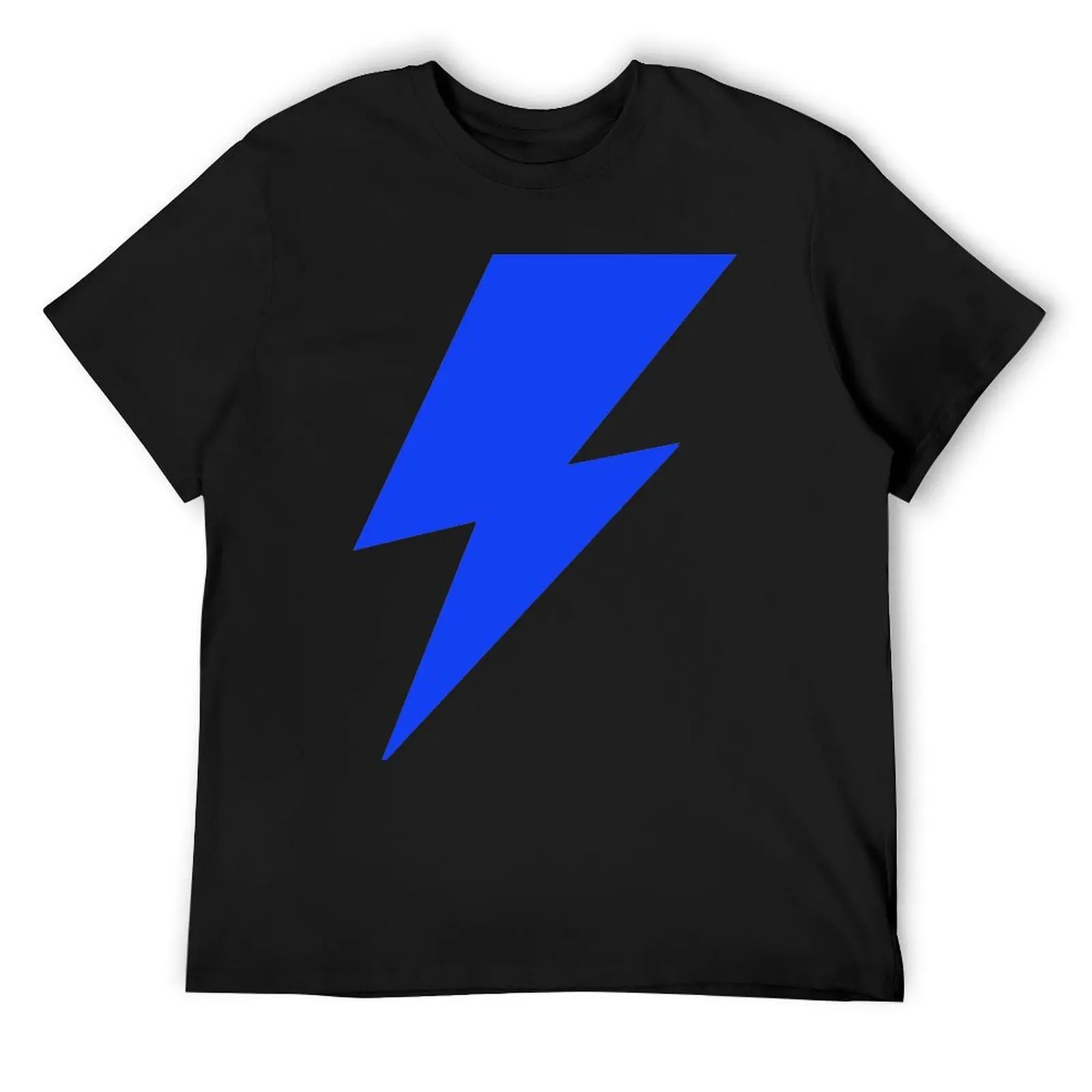 

Blue Lightning bolt T-Shirt cheap stuff vintage anime shirt summer top oversized heavyweight t shirts for men