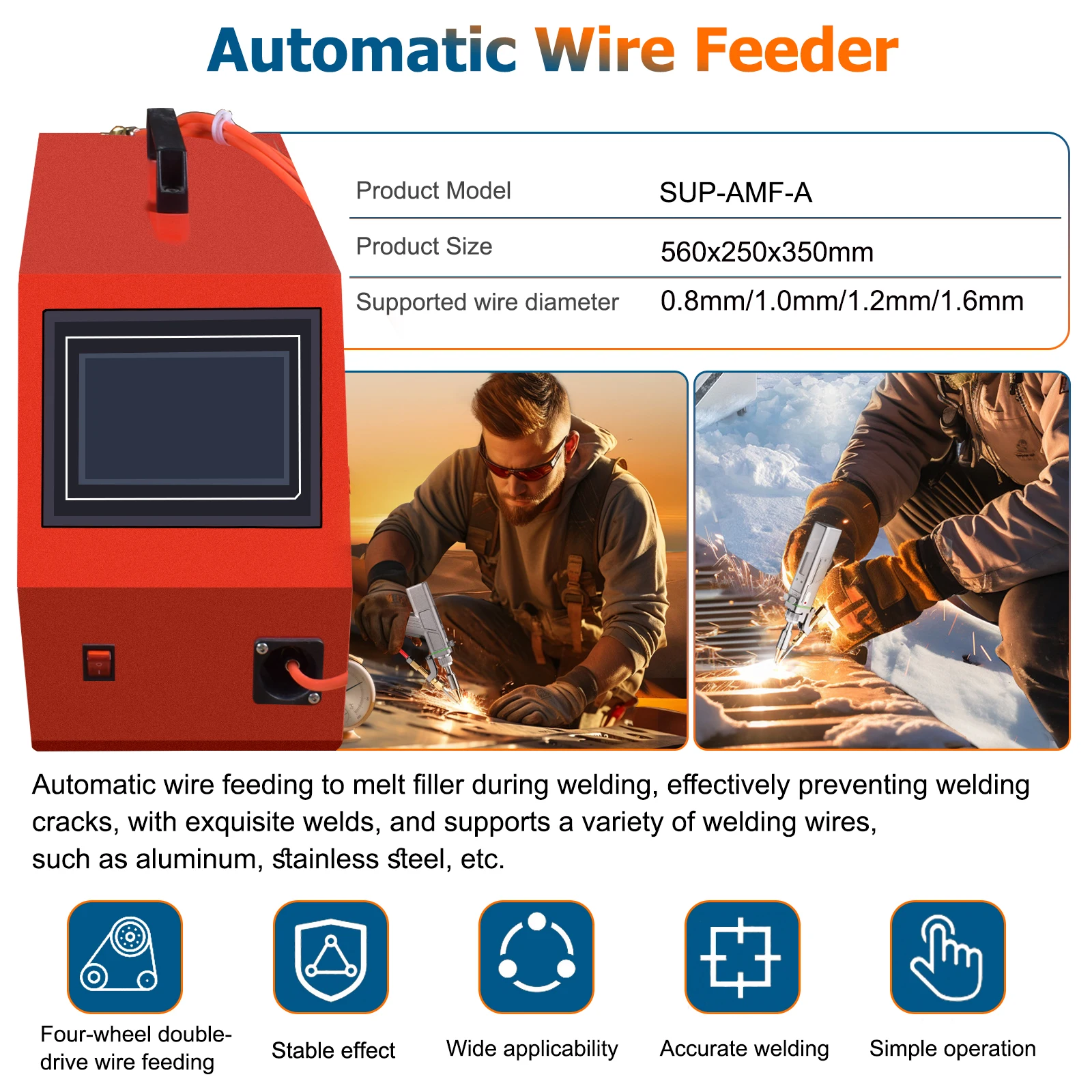 STOCK UE 4 in 1 Saldatrice laser 2000W Saldatore laser a fibra Pulizia Saldatura Taglio Raffreddamento ad acqua per metallo STOCK USA