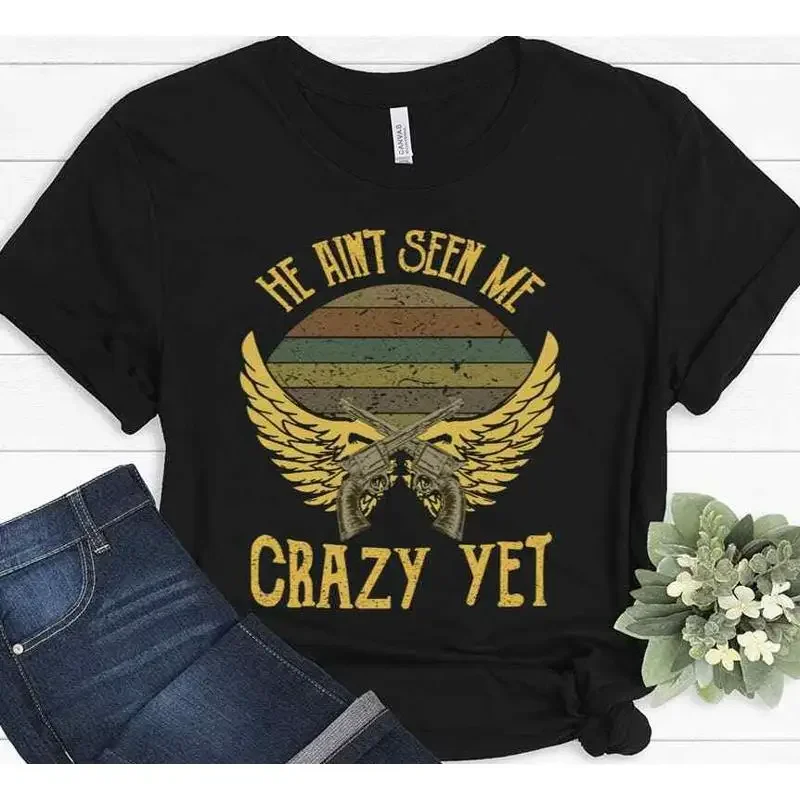 He Ain t Seen Me Crazy Yet Vintage Miranda Lambert Music Lyrics shirt
