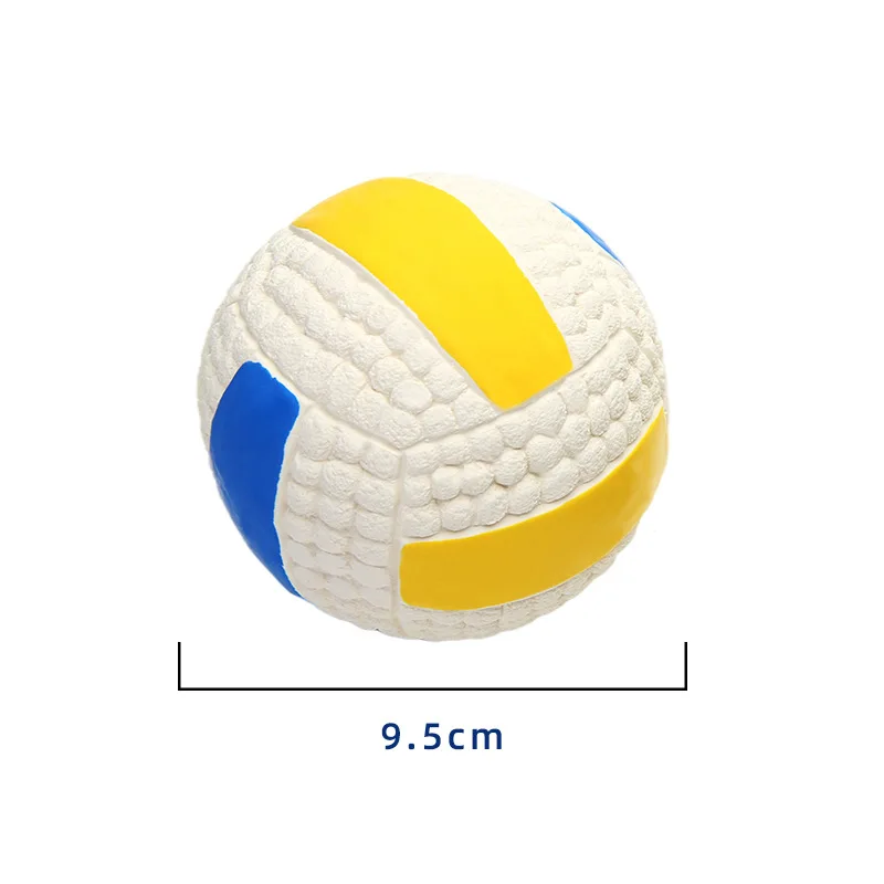 Best Pet Dog Toy Balls Squeak Puppy Toys Interesting Tennis Football Tooth Cleaning Cotton Filling Toys for Dogs Pet Supplies