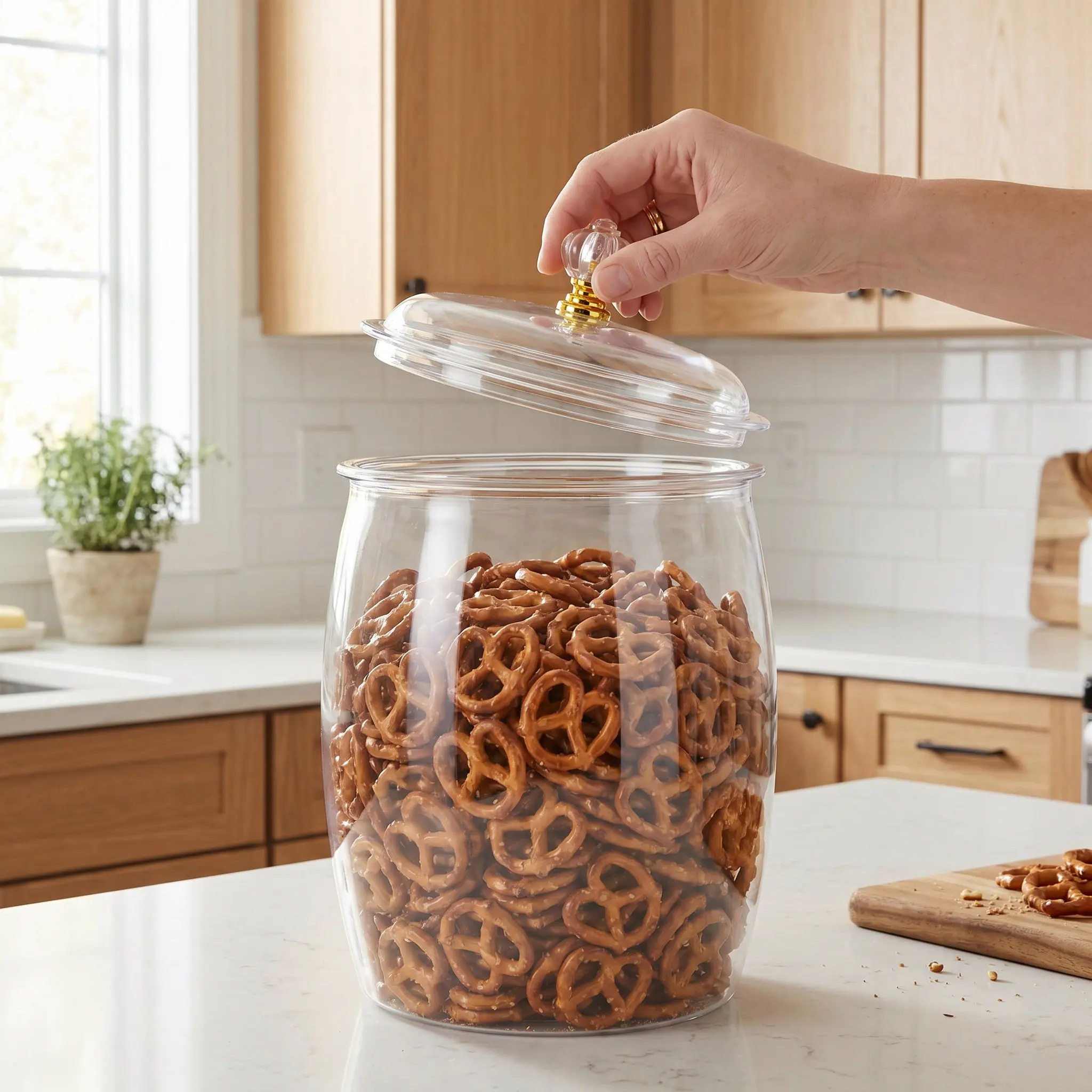 Coffee Tea Sugar Canisters - Recipiente de Plástico para Almacenamiento de