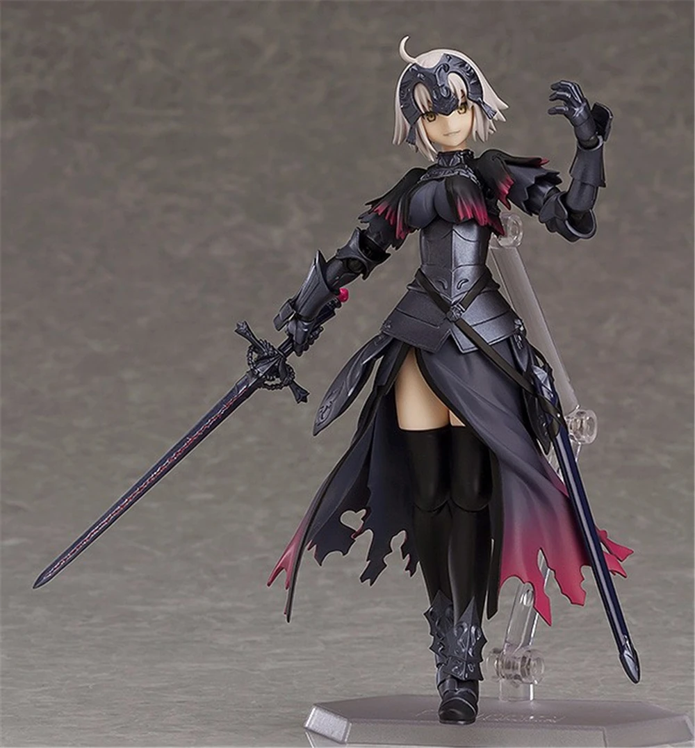 

Милые аниме Avenger/Jeanne d'Arc Alter Figma 390, ПВХ фигурки героев, статуя, коллекционная модель, детские игрушки, куклы, подарки