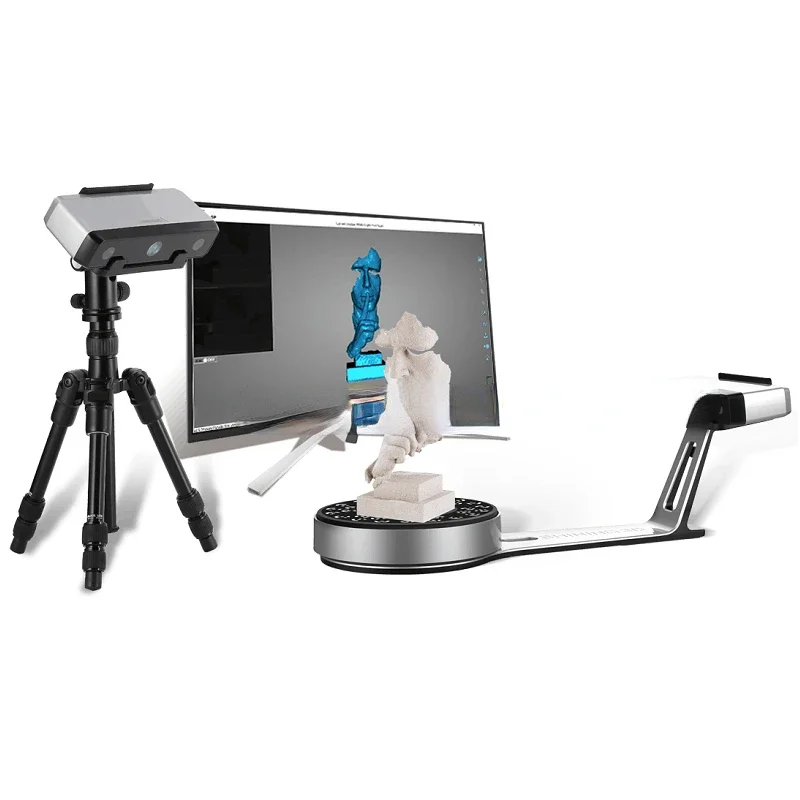 2024 Hot Sale CNC Machinery High accuracy 3D Shining  Einscan SP V2 Home Use Scanner with Turntable for Relief With Low Price