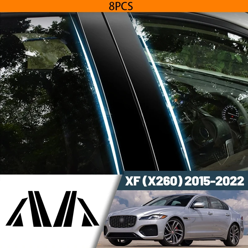 Глянцевая черная наклейка на окно