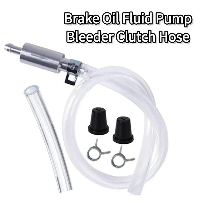 Brake Oil Fluid Pump Bleeder Clutch Hose One Way Check Valve Tube Bleeding Tool Motorcycle  Brake Fluid Oil Change Tool