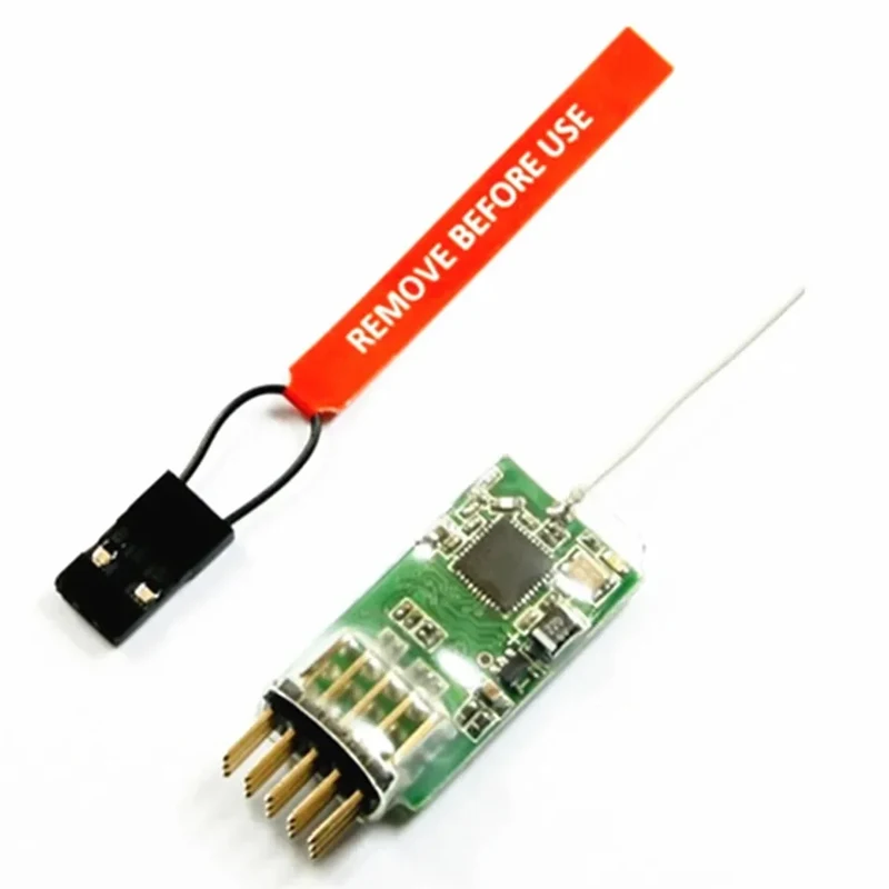 4100E 2.4GHz 4Ch Receiver DSM2 MICRO FULL RANGE +800m 4100x RC Airplane For  JR/SPEKTRUM Transmitter