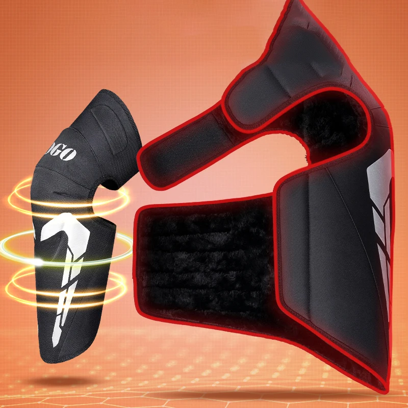 

1Pairs Winter Motorcycle Knee Leg Pad Protector For ATV Quad Scooter Riding Cycling Motorcross Motorcycle knee Pads Protection