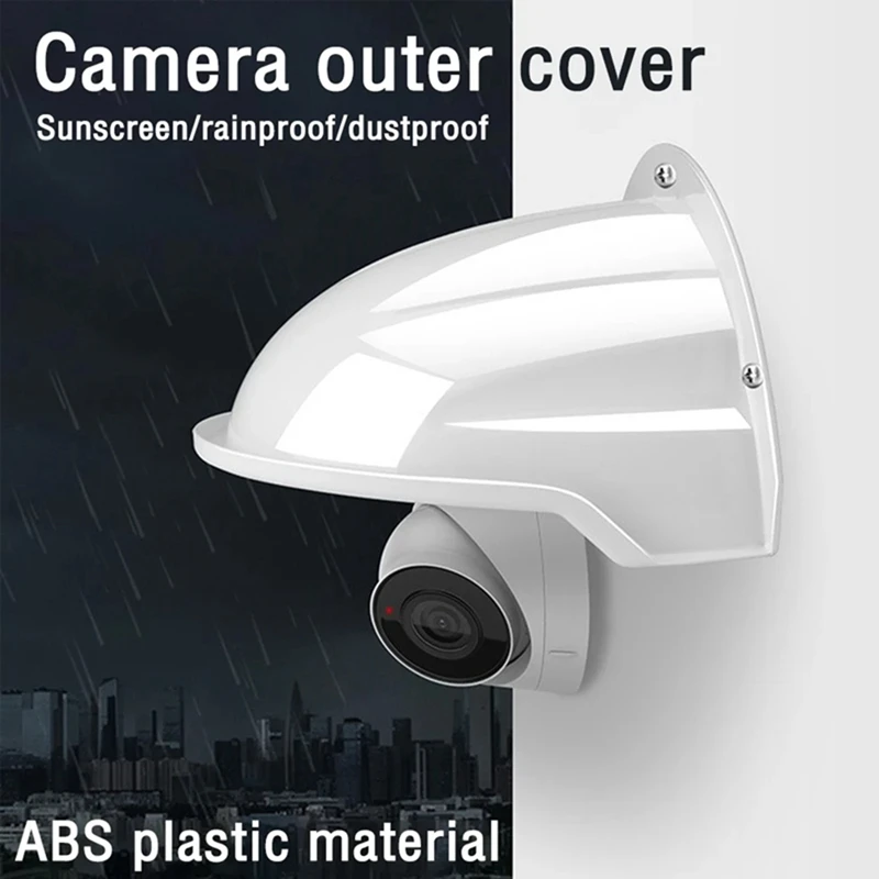 Protective Cover Shield Wall Waterproof Rainproof Cover Outdoor Camera Protection Box Security Camera Outer Cover