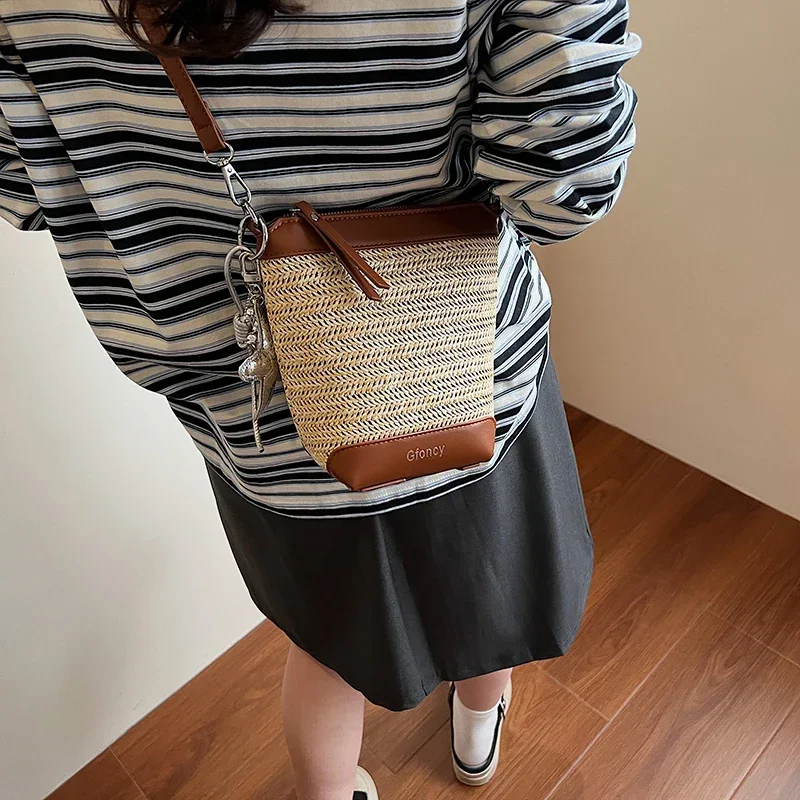 

Popular Women's Leather Messenger Bag Classic Elegant Crossbody Bag Shoulder Bag Luxury Brand Design