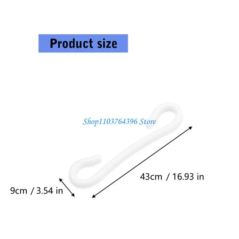 خطافات إطار نظارات بلاستيكية بسيطة التركيب، أداة تنظيم متعددة الأغراض