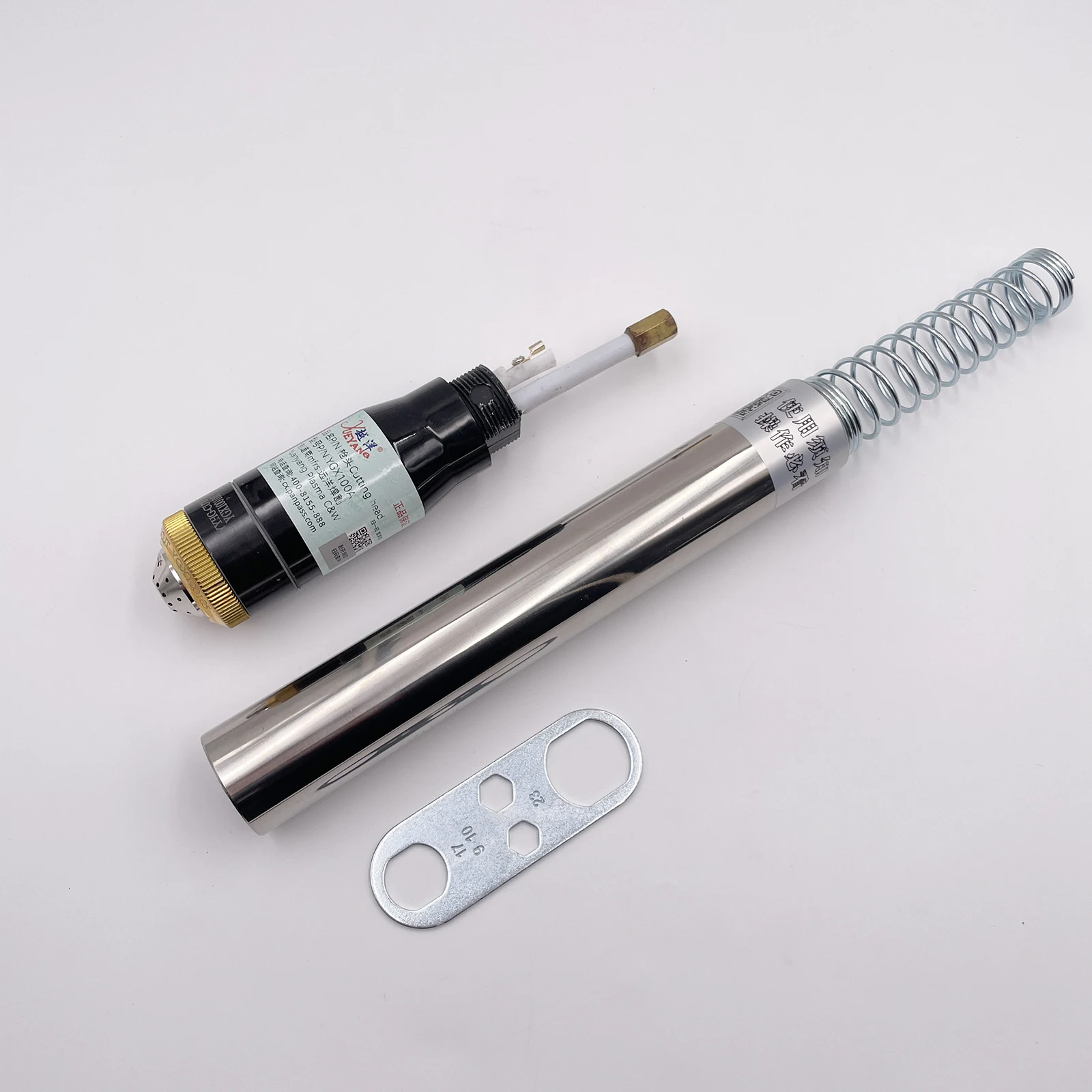 YGX-100 JINSLU HF Pilot Arc Plasma Welding Torch Head for LGK-100 Huayuan CNC with M81/M101 Thread