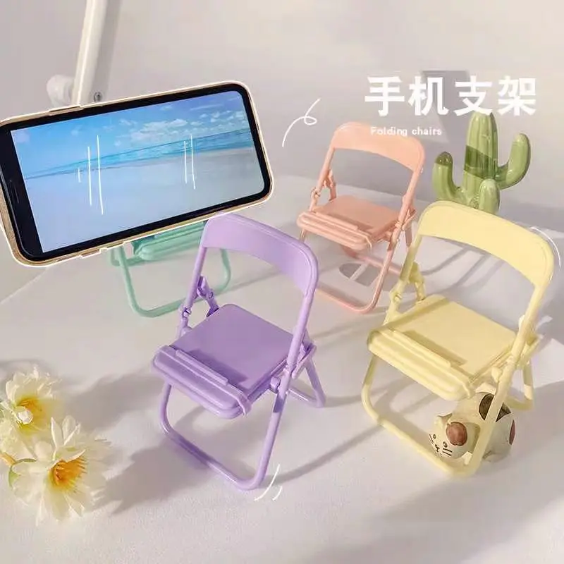 Organized Desk Mini Phone Stand with Drawer Storage Manager for iPhone Home Office Creative Gift Display Holder view 2