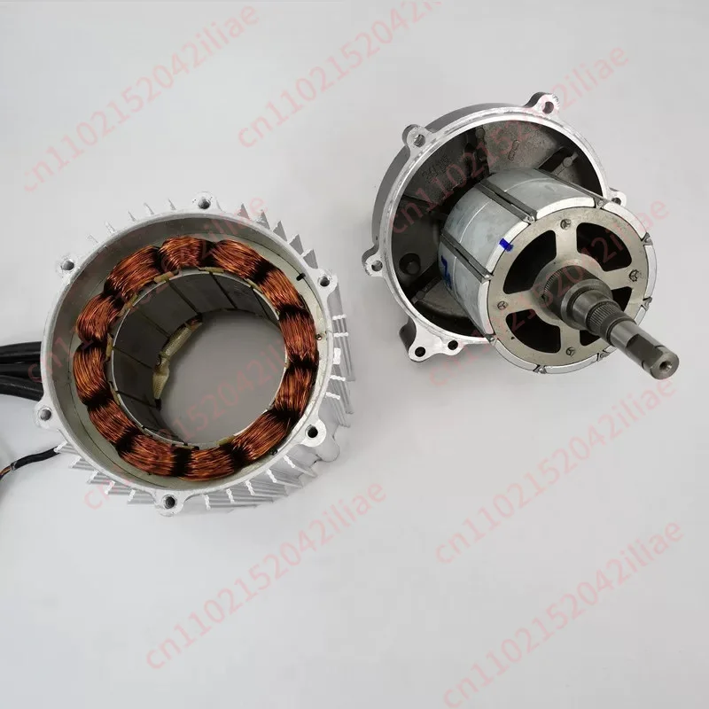 High power electric three-wheeled or four-wheeled vehicle permanent magnet DC brushless motor new energy motor 3000W