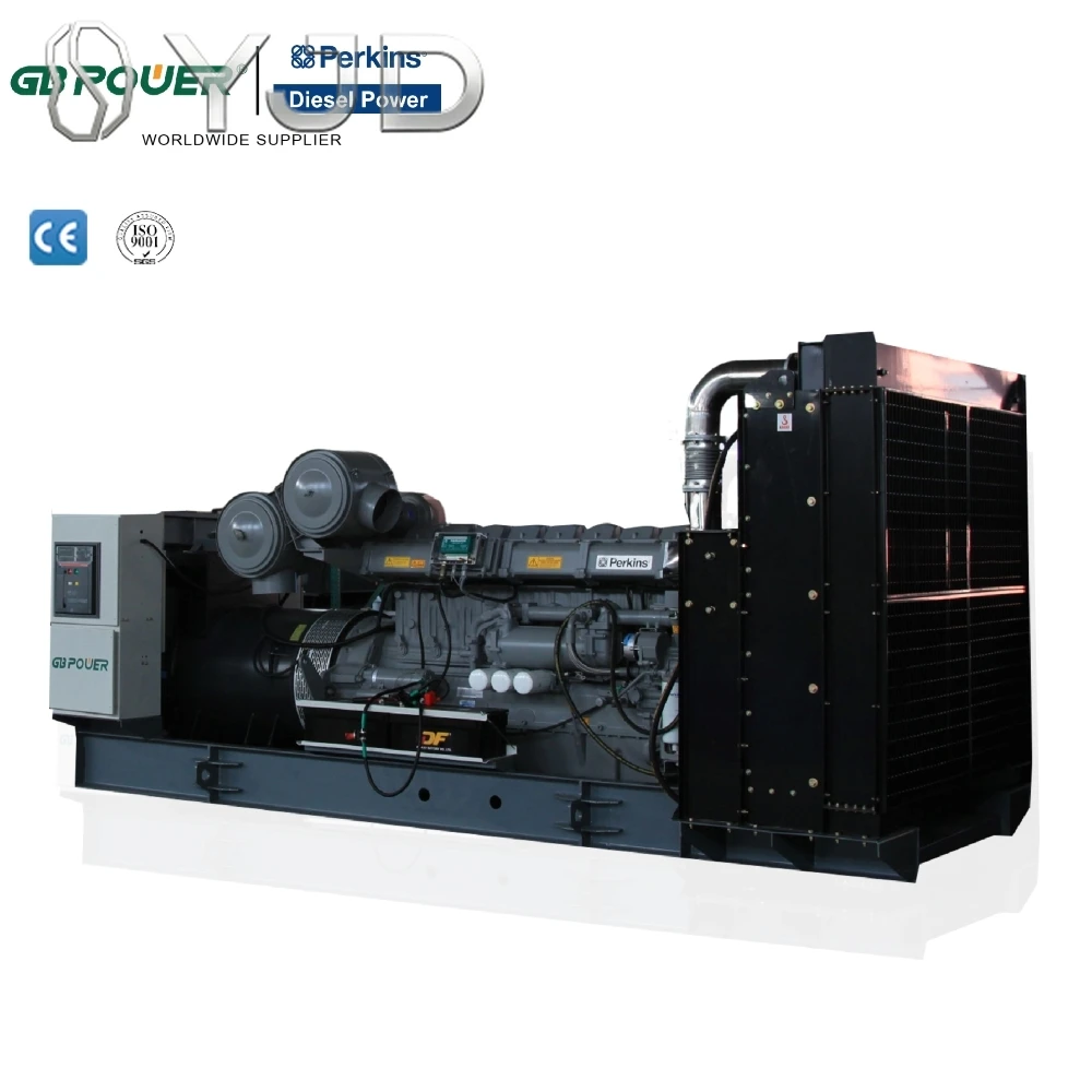 Factory Customization 3 Phase 1000kva Electric Containerized Generator Set with Pekins 4008TAG2