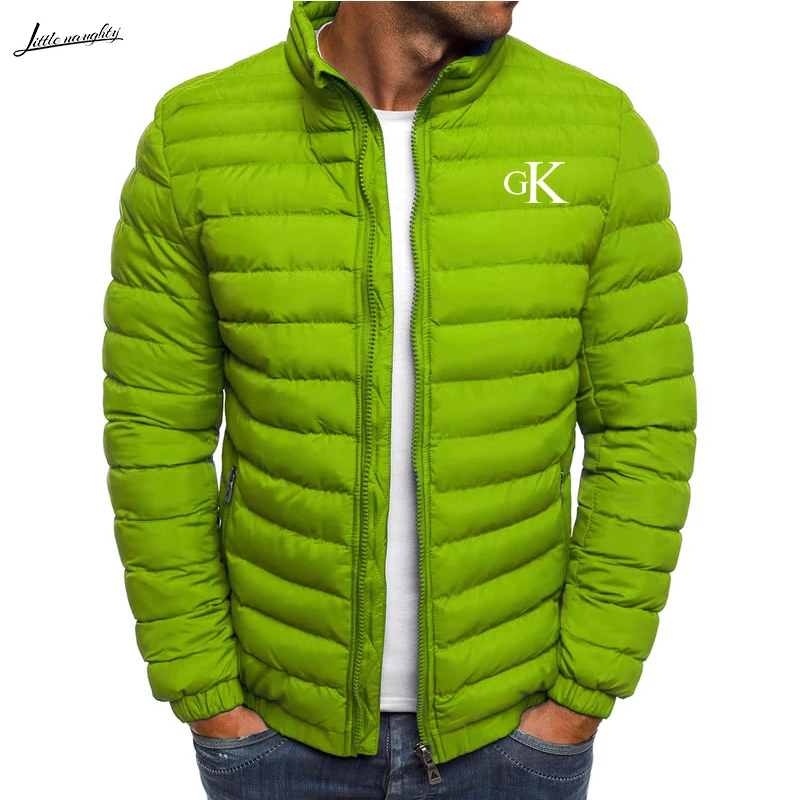 2024 New Fashion Versatile Autumn/Winter Zipper Cotton Jacket Top Warm and Comfortable Men\'s Coat