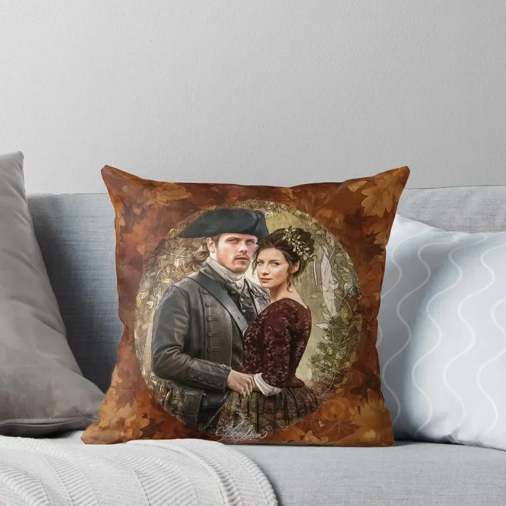 

autumn ... nest of leaves for lovers Throw Pillow Sofa Covers For Living Room christmas pillowcases Cusions Cover pillow