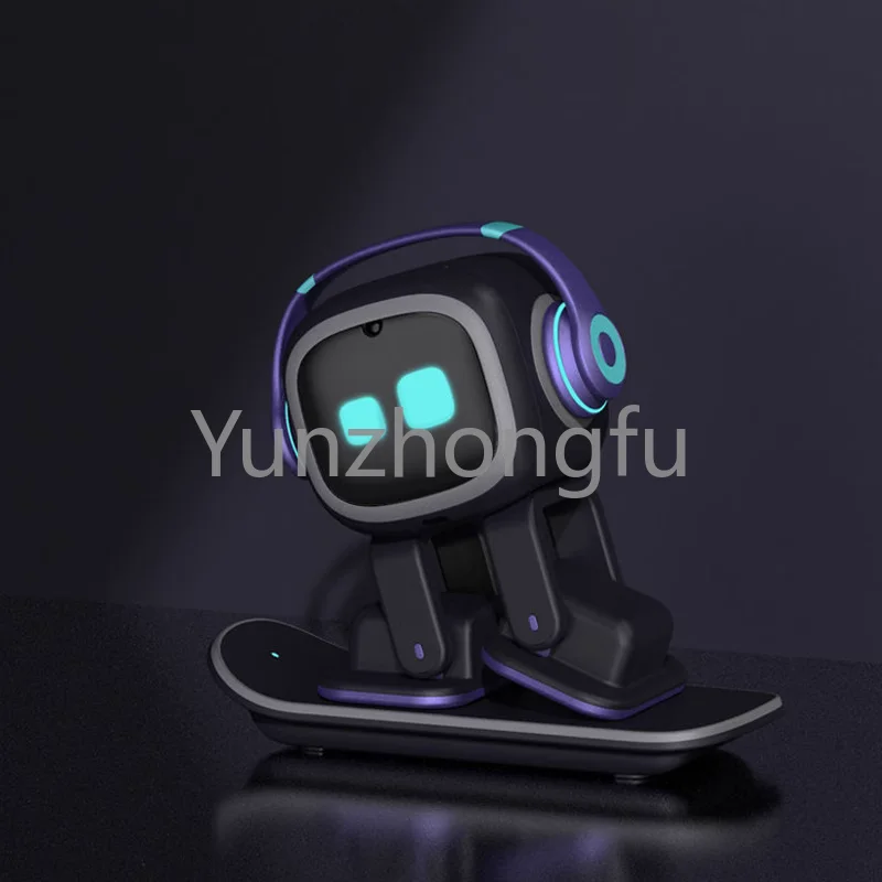 Emo Robot AI Intelligent Voice Chat Electronic Pet Emo Small Night Lamp Multi-Language Intelligent Conversation Robot