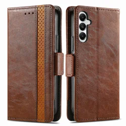 For Samsung Galaxy A57 A56 A55 A35 A25 A15 A16 A17 5G Flip Case RFID Leather 360 Protect Book Coque Phone A36 A26 A07 A37 Funda