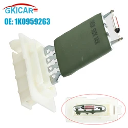 1K0959263 K0959263B 1K0959263A Heater Blower Motor Fan Resistor For 2003-2013 Audi A3 MK2 VW Passat Touran Caddy Beetle
