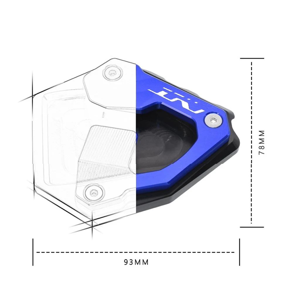 For Honda NT 1100 NT1100 nt1100 nt 1100 2021 2022 2023 Motorcycle Kickstand Extension Plate Foot Side Stand Enlarge Pad