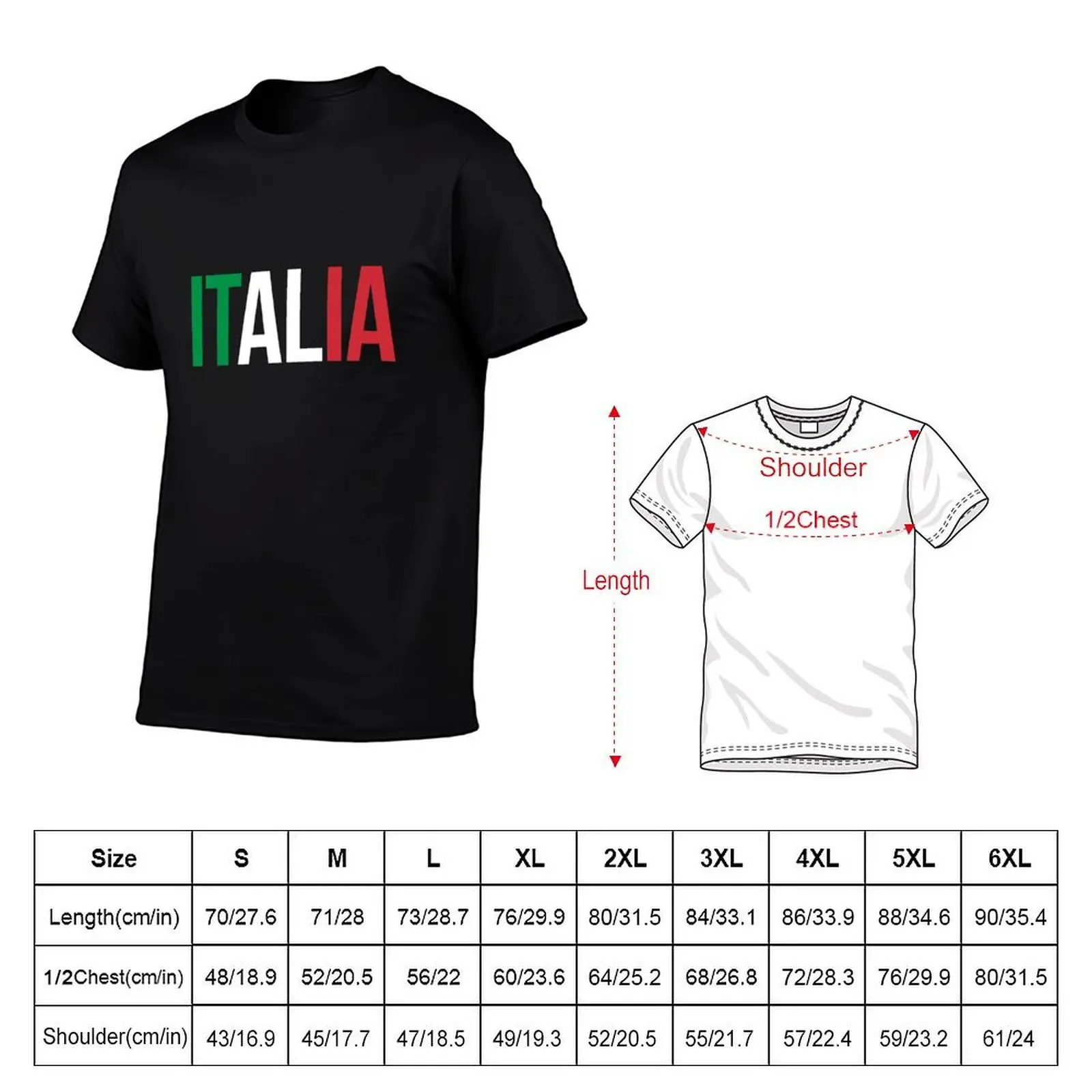 Italia Italian Italy T-Shirt designer shirts customs shirts graphic tee men