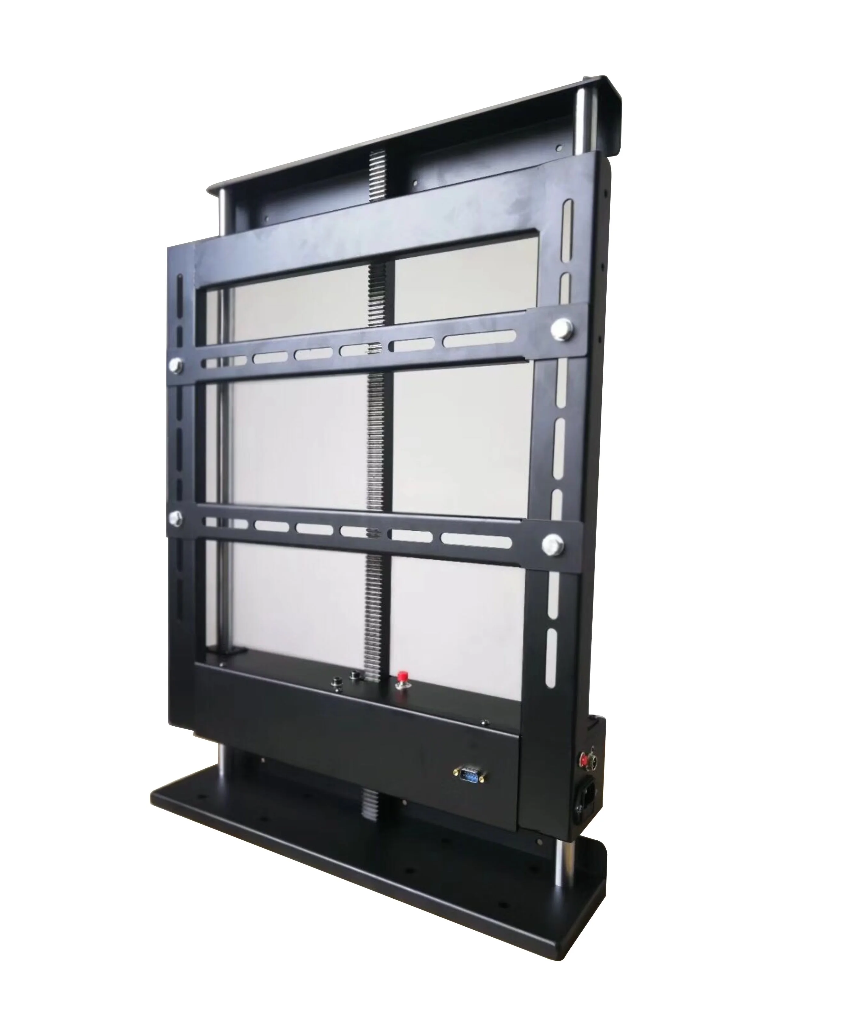 STLF 55インチ～65インチ対応 電動式テレビリフトシステム 回転式ベッド下テレビリフトキャビネット