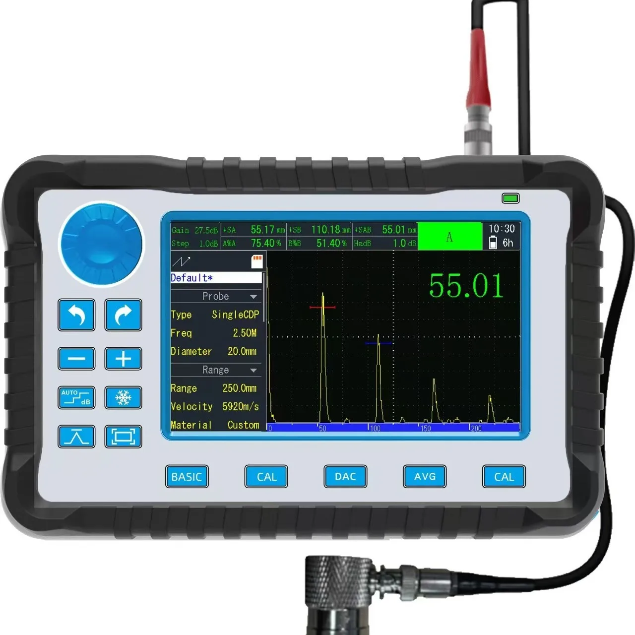 Ultrasonic flaw detector Non-destructive testing Metal cracks Stomach sandstone bubble measurement detector Portable