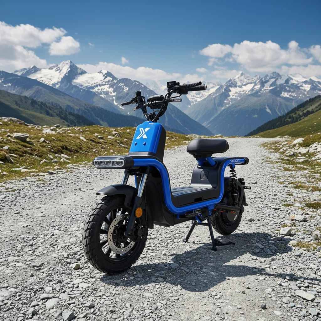 High-Capacity Electric Touring Motorcycle Smart Cargo with 250kg Load Capacity for Urban Use