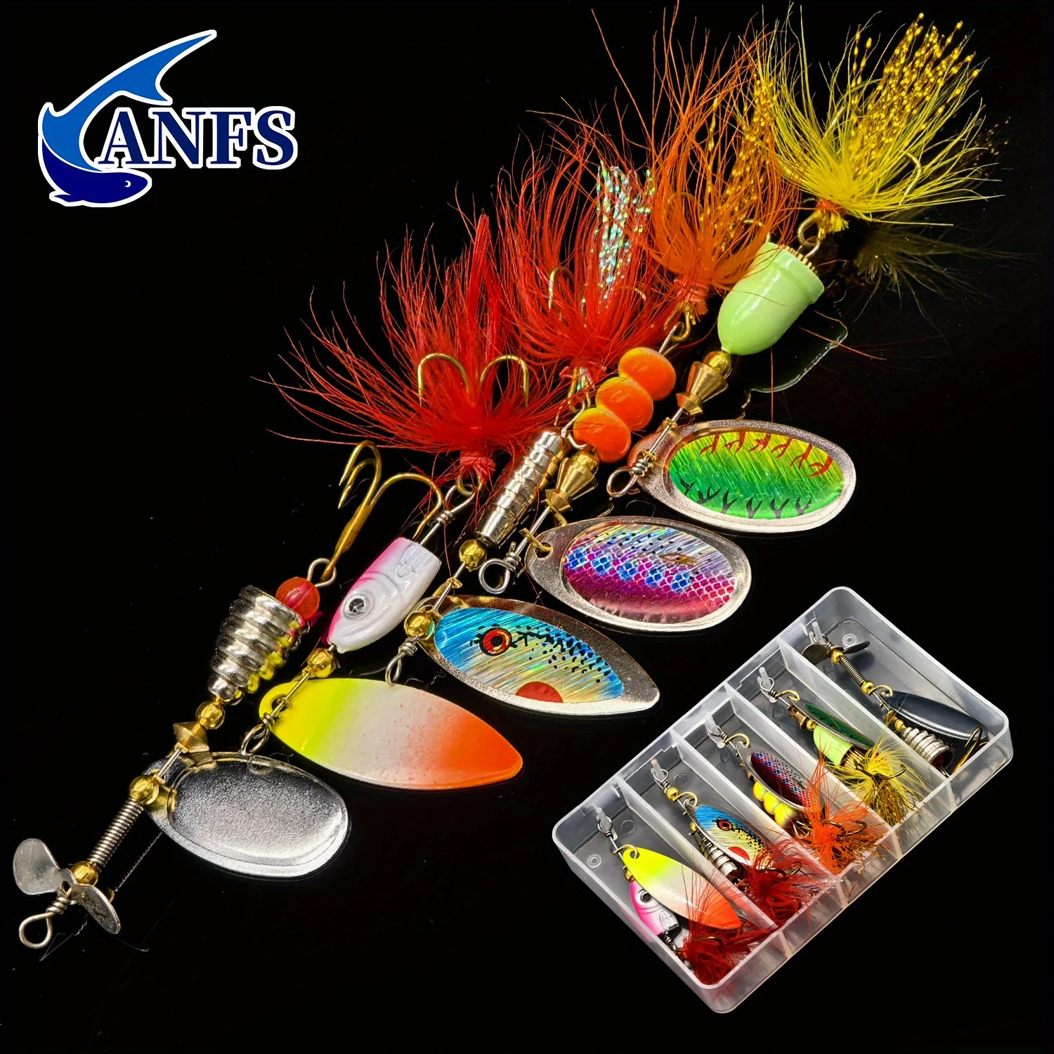 Anfs 5Pcs Fishing L…