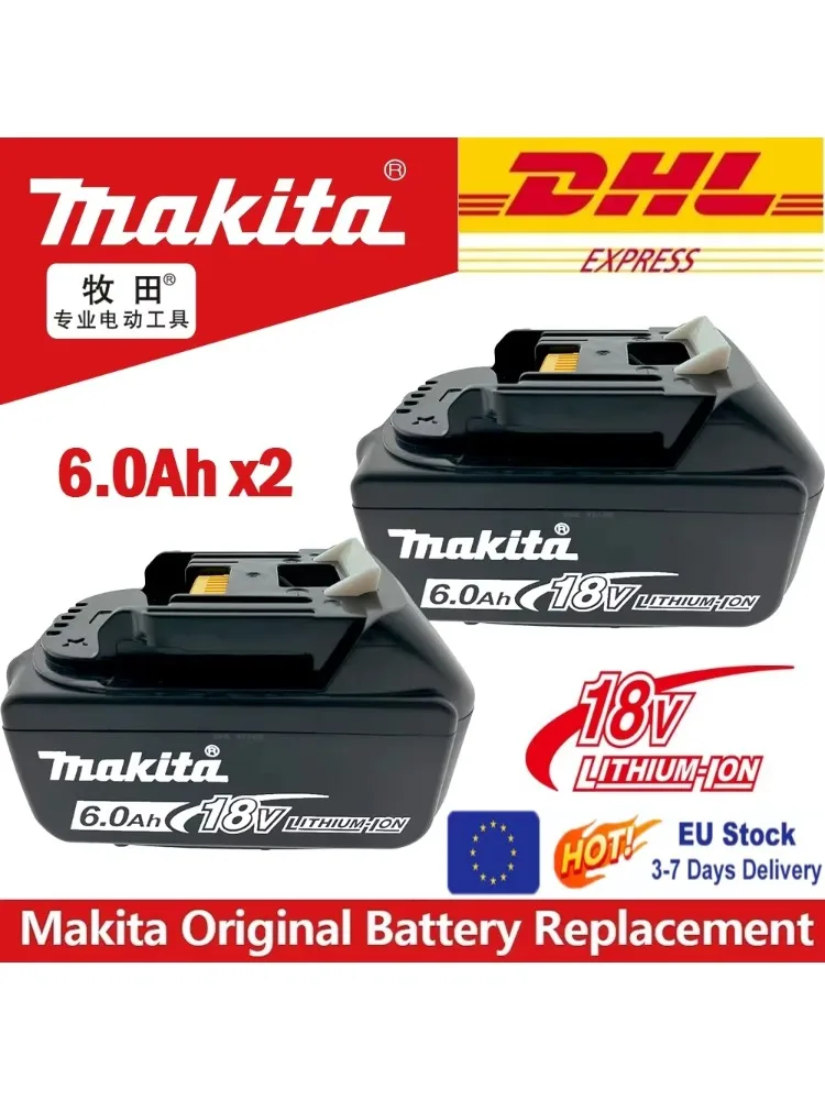 【Entrega RÁPIDA】Batería Makita echt van 6Ah 18V BL1860 BL1850B BL1850 BL1840 BL1830B - afbeelding 2