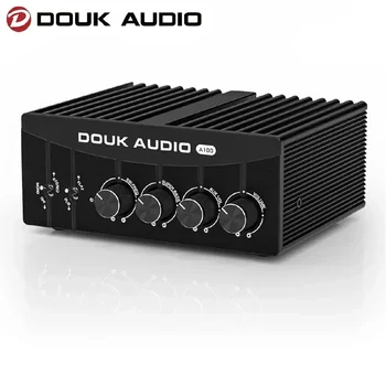 Douk Audio A100 TPA3255 Amplificador de potência digital Mono/estéreo Bass Amplificador de áudio de frequência total 300W