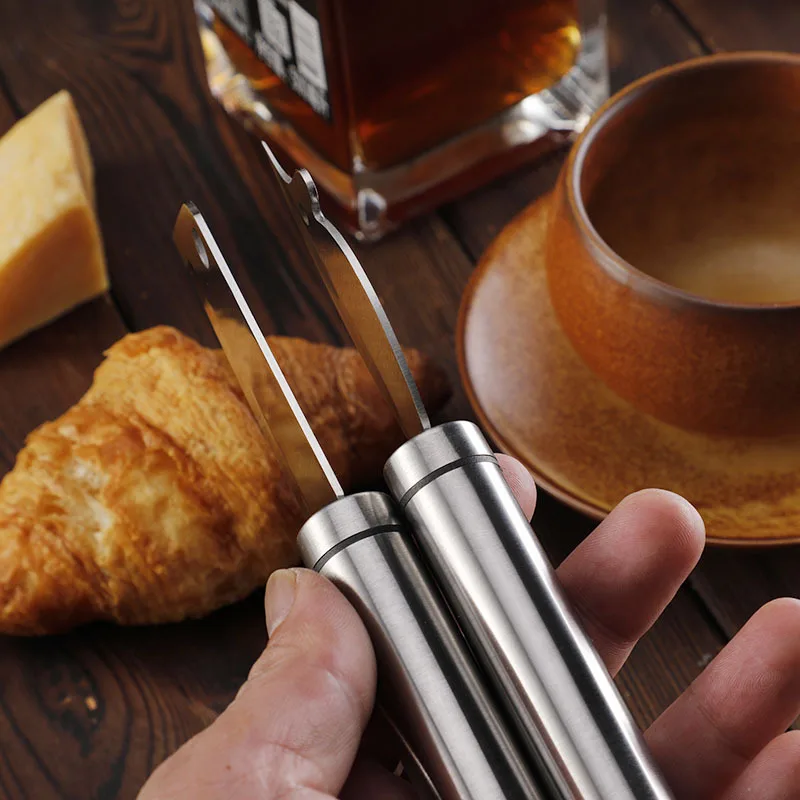 Cheese Cutter Stainless Steel Cheese Knives Butter Spreading Knife for Charcuterie Cheese Slicerand Butter Cutter