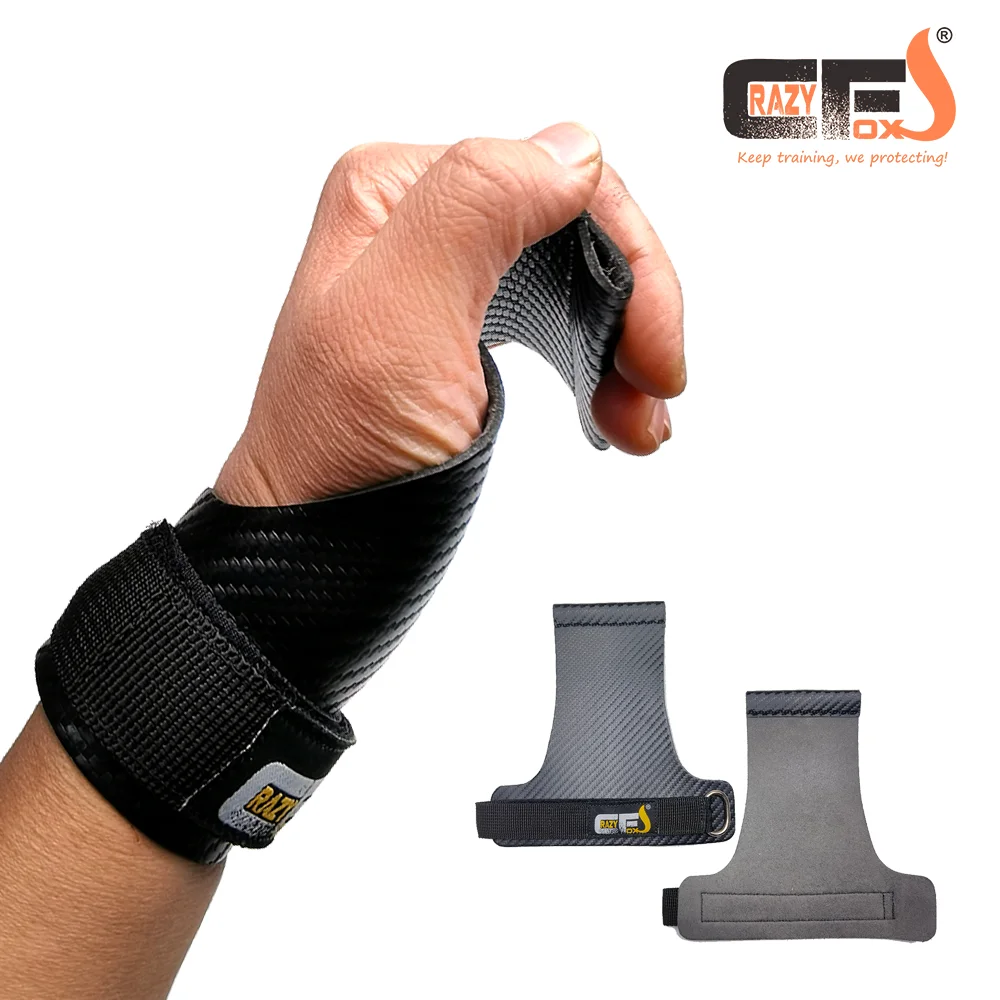 Hand Grips Carbon Gymnastics Weightlifting Workout Gym Gloves Palm Protection for Kettlebell Pull Up Gymnastic