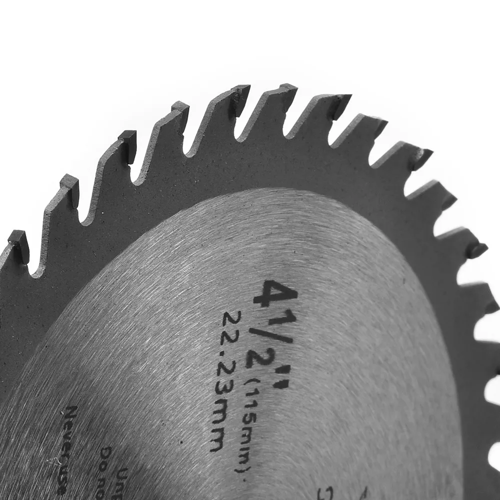 Imagem -06 - Ultra Circular Saw Blade Disc 115 mm Serrar Madeira Corte Ferramenta Rotativa 4.5 Rebarbadora Alta Qualidade