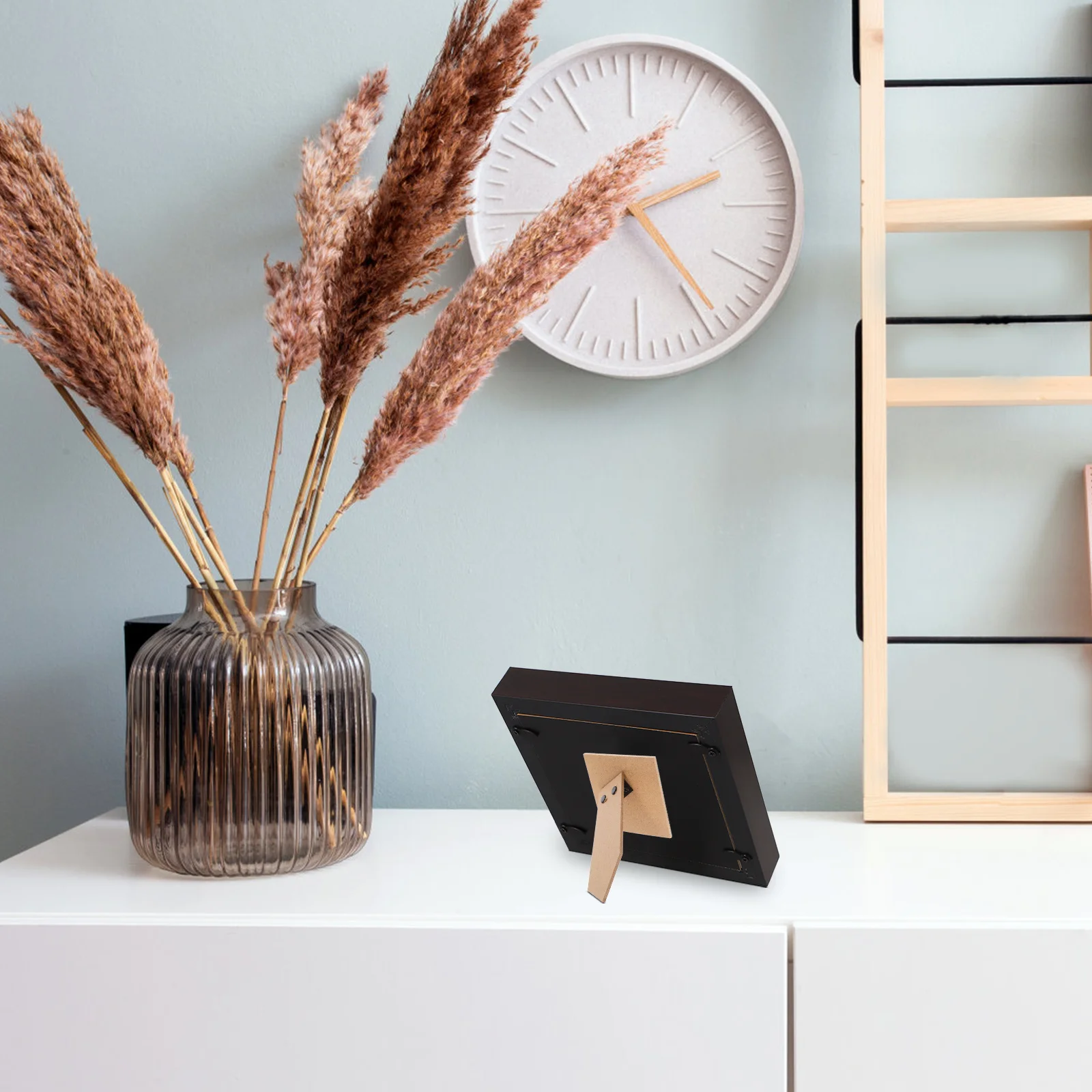 

2Pcs Cardboard Easel Back Self-Adhesive 4.09in for Picture Frames Canvas Paintings DIY Photo Frame Backing Board Display Stand