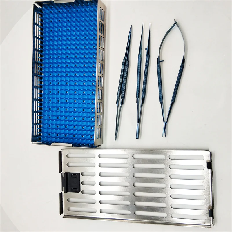 Dental Surgical Instruments Set Of Microsurgical Instrument Titanium Alloy 160mm