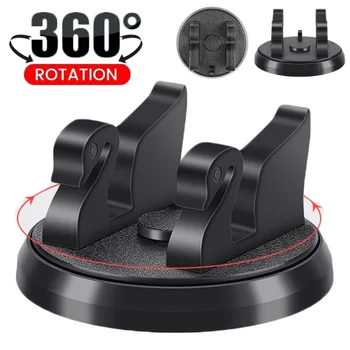 자동차 대시보드 휴대폰 거치대, 360 도 회전, 범용 자동차 내비게이션, GPS 브래킷, 아이폰 15, 샤오미, 삼성용 전화 스탠드