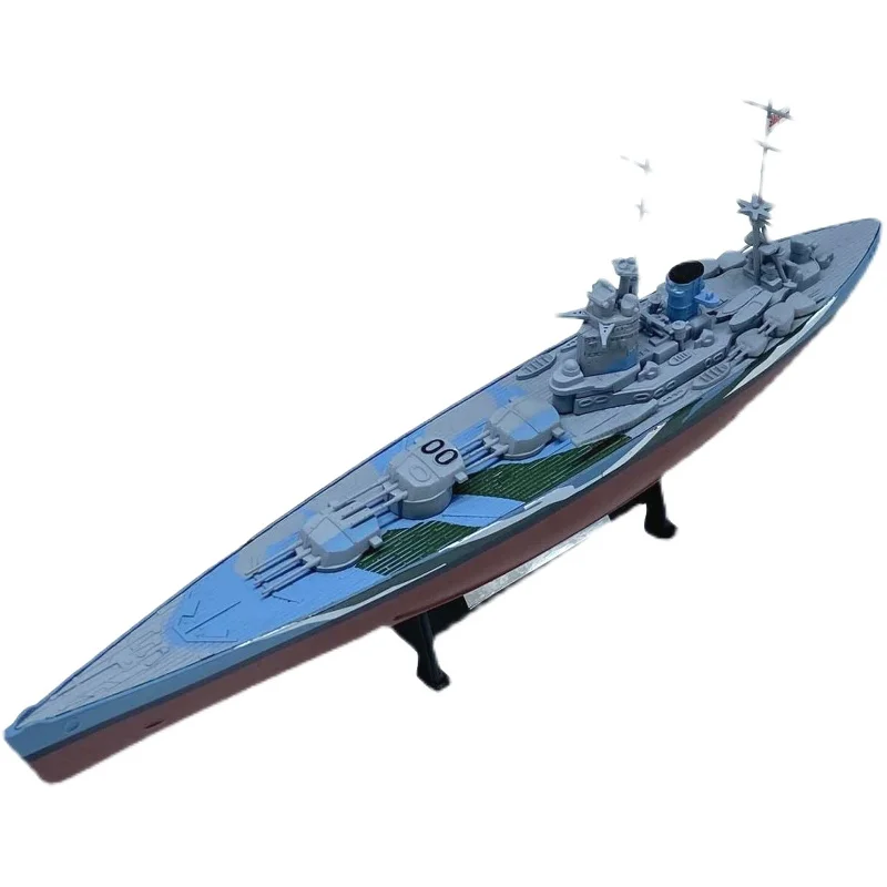 

Diecast British Navy Rodney Battleship Militarized Combat Alloy Model 1:1000 Scale Toy Gift Collection Simulation Display