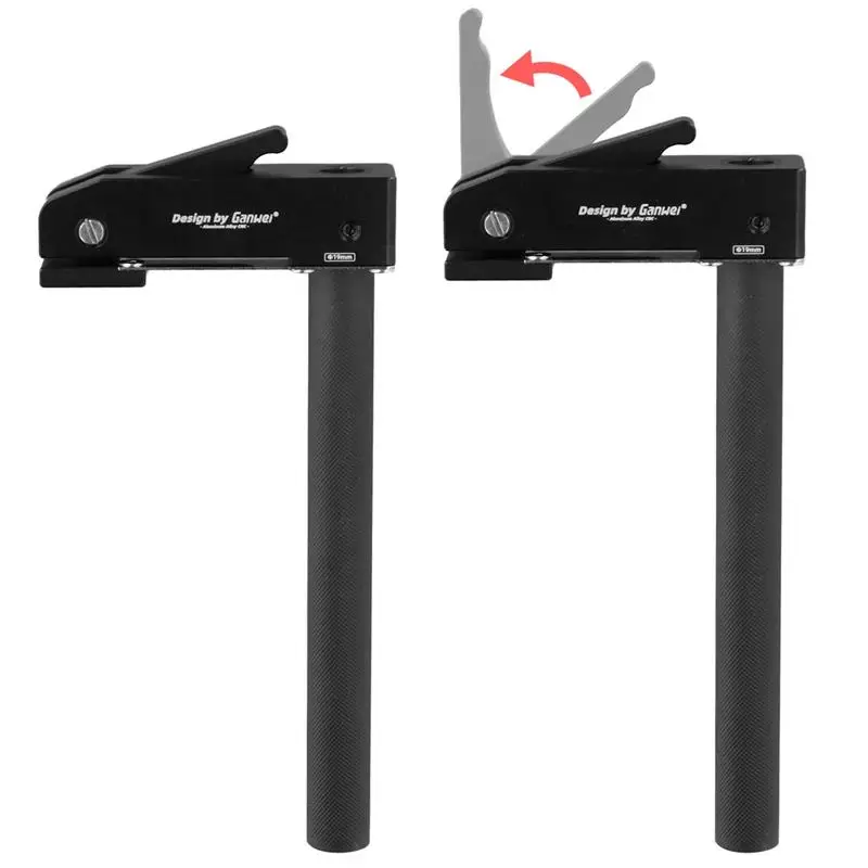 2Pcs Bench Dog Clamp Workbench MFT Clamps Benchtop Hold Down Quick Clamps Fit Tall Work-Piece Lengthened 7.9 Handle Dog Hole 3/4