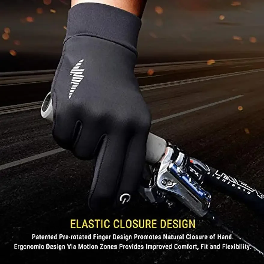 Winter Warm Gloves Women Men Cycling Gloves with Touch Screen, Perfect for Running, Driving, Hiking, Walking, Working,