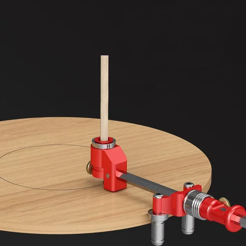 

Three in one European woodworking marking machine, woodworking straight line and arc dual-use marking machine