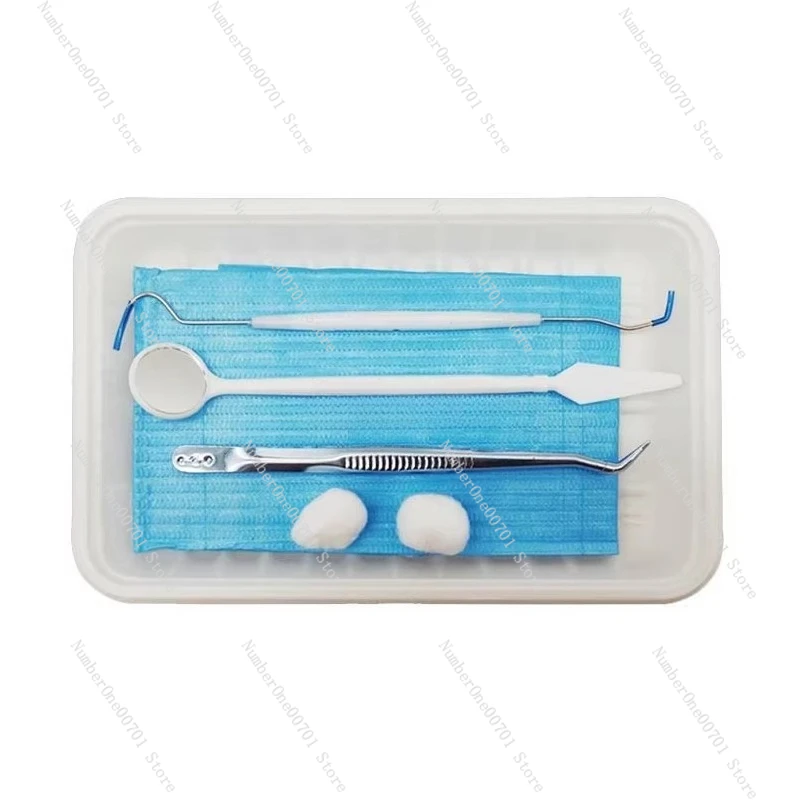 

Стоматологические материалы для полости рта. Одноразовая коробка для инструментов. Мешок для полости рта для осмотра зубов. 1 шт., 200 комплектов инструментов для пластикового подноса.